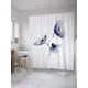 Шторка для ванной Цветочные обнимашки 180x200 см sc_9122