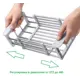 Сушилка для посуды Wt sanitary ware 16 см 1 ярус цвет серый