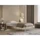 Кровать Квадрат Мир 88x30 см цвет белый