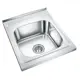 Врезная мойка Emar 5060L 50x40x18 см сталь цвет хром