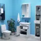 Тумба под раковину напольная SanStar Sharmel 65 66см с раковиной