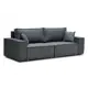 Диван Ладья Фабио 250x87x101 см велюр цвет серый