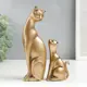 Набор фигурок 2 шт "Кошка с котёнком" 15.5 см 9.3 см