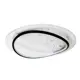 Светильник настенно-потолочный LED4U L1036-480 BK 3 м² нейтральный белый свет цвет черный