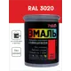 Эмаль акриловая глянцевая Palizh цвет красный RAL 3020 1 кг