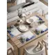 Набор прямоугольных тканевых салфеток на стол для сервировки JoyArty "Игрушки сияют" плейсмат, 30x46 см 4шт