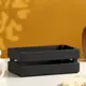 Кашпо 4473958 Дарим красиво 25 см 0.2 л дерево черный