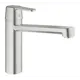 Однорычажный смеситель Grohe Get излив 14.4 см цвет сталь