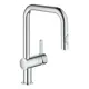Однорычажный смеситель Grohe Flair излив 18.6 см цвет хром