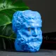 Кашпо 9291880 Хорошие сувениры 13 см 0.4 л гипс синий