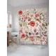 Штора для ванной JoyArty Цветочное знакомство, 180x200 см