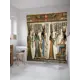 Штора для ванной JoyArty Подношения фараону, 180x200 см
