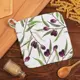 Прихватка Доляна Olives 19x19 см хлопок цвет белый