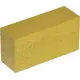 Кирпич облицовочный Алом Имбирь М200 желтый 250x120x88 мм 1.4 НФ