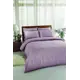 Комплект постельного белья Tac JAKAR 4141-08172, евро, жаккард цвет фиолетовый