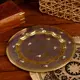 Блюдо сервировочное 25x0.50x25 см Simaland Абстракция латунь цвет золотистый