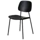 Стул Bergenson bjorn Tilla 84x51x45 см фанера цвет черный