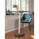Стол многофункциональный круглый Мелодия света Flat 950-800 50x3.5 см бетон цвет коричневый