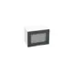 Навесной шкаф со стеклом горизонтальный Сурская мебель Антрацит 50x35.8x31.8 см ЛДСП цвет антрацит