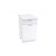 Напольный шкаф Сурская мебель Валерия 50x81.6x47.8 см 1 ящик ЛДСП цвет белый