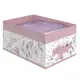 Коробка Valiant Botanic Lilac 25x16x35 см 14 л нетканый материал цвет белый/розовый