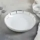 Тарелка Доляна 4590768 18x2x18 см фарфор цвет белый