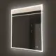 Зеркало для ванной Art & max AM-Fir-700-800-DS-F-H с подсветкой 70x80см