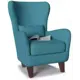 Кресло Смарт Оскар премиум 84x95x92 см рогожка цвет бирюзовый