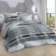 Пододеяльник Home Mercury Муссон 24742, 143x215 см, бязь, цвет серый