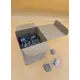 Усиленный кляймер для имитации бруса и блок-хауса RanFix 0.7x30x35 №8 150 шт