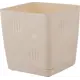 Горшок цветочный Engreen Microcosm 8x8x9 см v0.5 л пластик бежевый