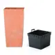 Кашпо для цветов Prosperplast Urbi Square 40x75x40 см v91.5 л пластик терракотовый