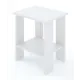Стол журнальный Феликс Мкп 40x45x33 см ЛДСП цвет белый