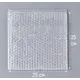 Пакет воздушно-пузырчатый трехслойный Pack Innovation 25x25 см 25 штук