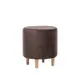 Пуф Leset 42x42 см цвет коричневый 9966-7397