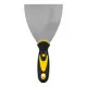 Шпатель малярный Deli Tools 100 мм, нержавеющая сталь