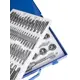 Комплект метчиков и плашек Av Steel AV-921173, 110 шт