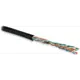 Кабель витая пара Hyperline UUTP4-C5E-S24-OUT-PE-BK 500 м