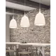 Светильник подвесной LUMINA DECO LDP 081029 WT Beltone 1 лампа 12 м² цвет белый