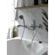Смеситель для ванны Konner 6126311 однорычажный с душевой лейкой цвет хром