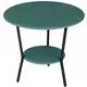 Журнальный столик круглый Калифорния 55x55 см ШОТ базилик