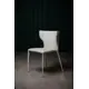 Кухонный стул Pride design Франт 81x55x54 см замша цвет белый
