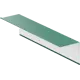 Планка угла внешнего 115x115x2000 мм 0.4 мм RAL 6005 зеленый