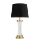 Настольная лампа LUMINA DECO LDT 302 MD+BK Villanova цвет черный