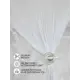 Нитяная штора Mirtex из полиэстера 305x275 см цвет серый