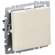 Выключатель встраиваемый Iek Brite BR-V10-0-10-K10 1 клавиша цвет бежевый
