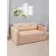 Диван Letta Camel 132x67x78 см рогожка цвет бежевый