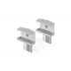 Держатель без сверления Dolle Clos-It 6x6.90x2 см цинк цвет серебристый
