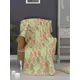 Плед Homepick из флиса с принтом Белый, бежевый, розовый 802, 140x200 см