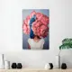 Картина без обрамления Art debut gallery "Девушка с птицей" 50x80 см